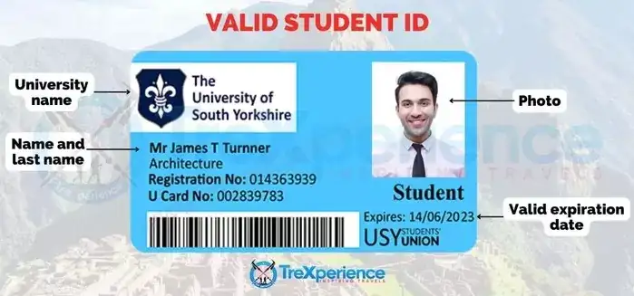 Machu Picchu Valid Student ID TreXperience