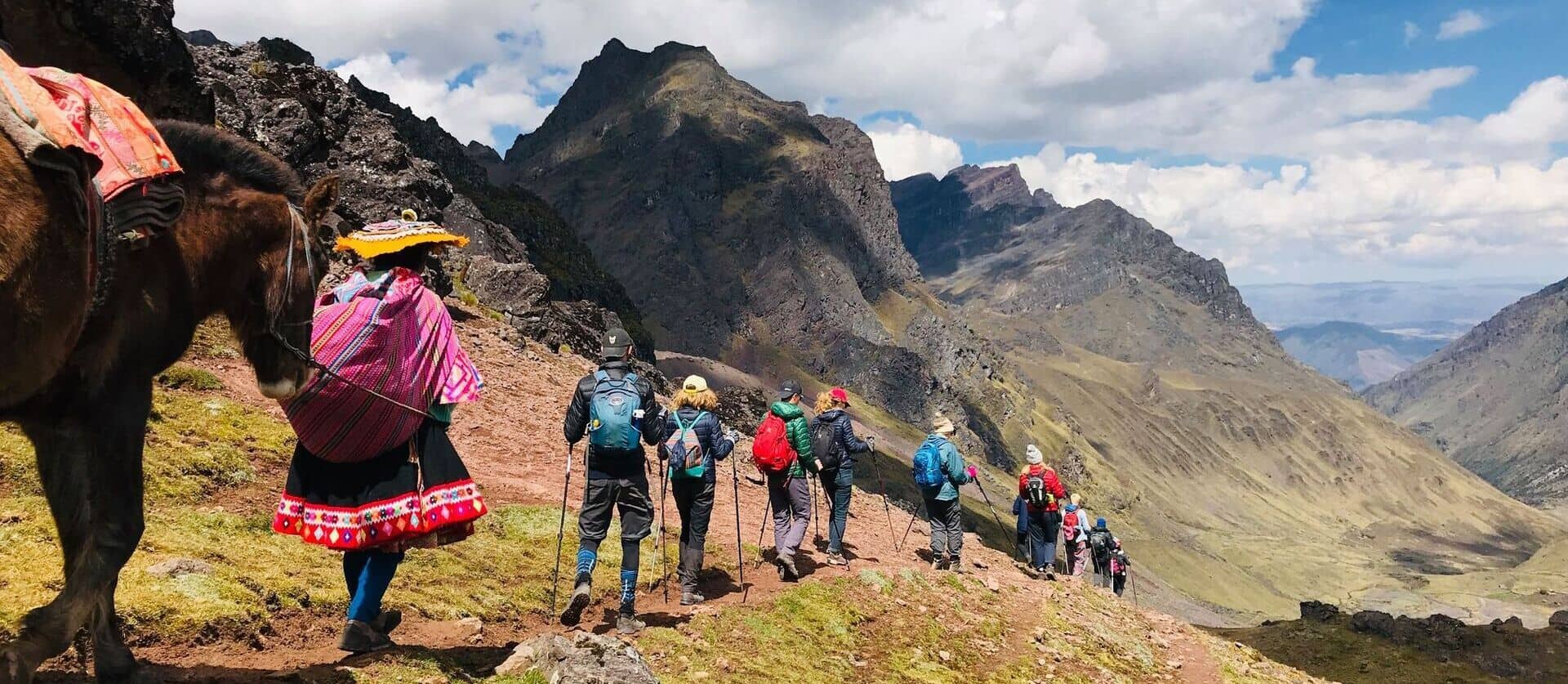 Hiking in Nature - Lares Trek to Machu Picchu