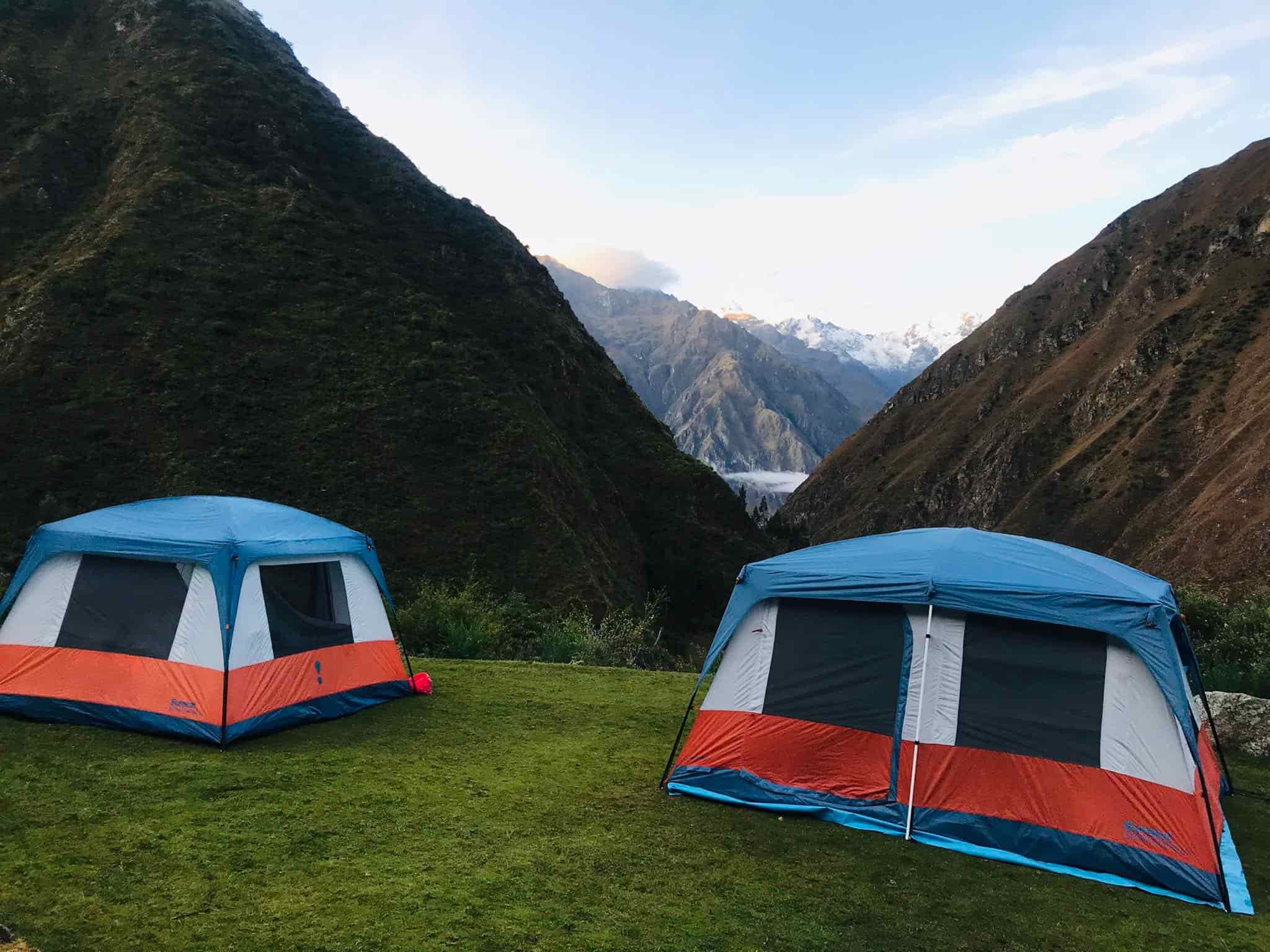 Experiencia Glamping - Camping Camino Inca Corto