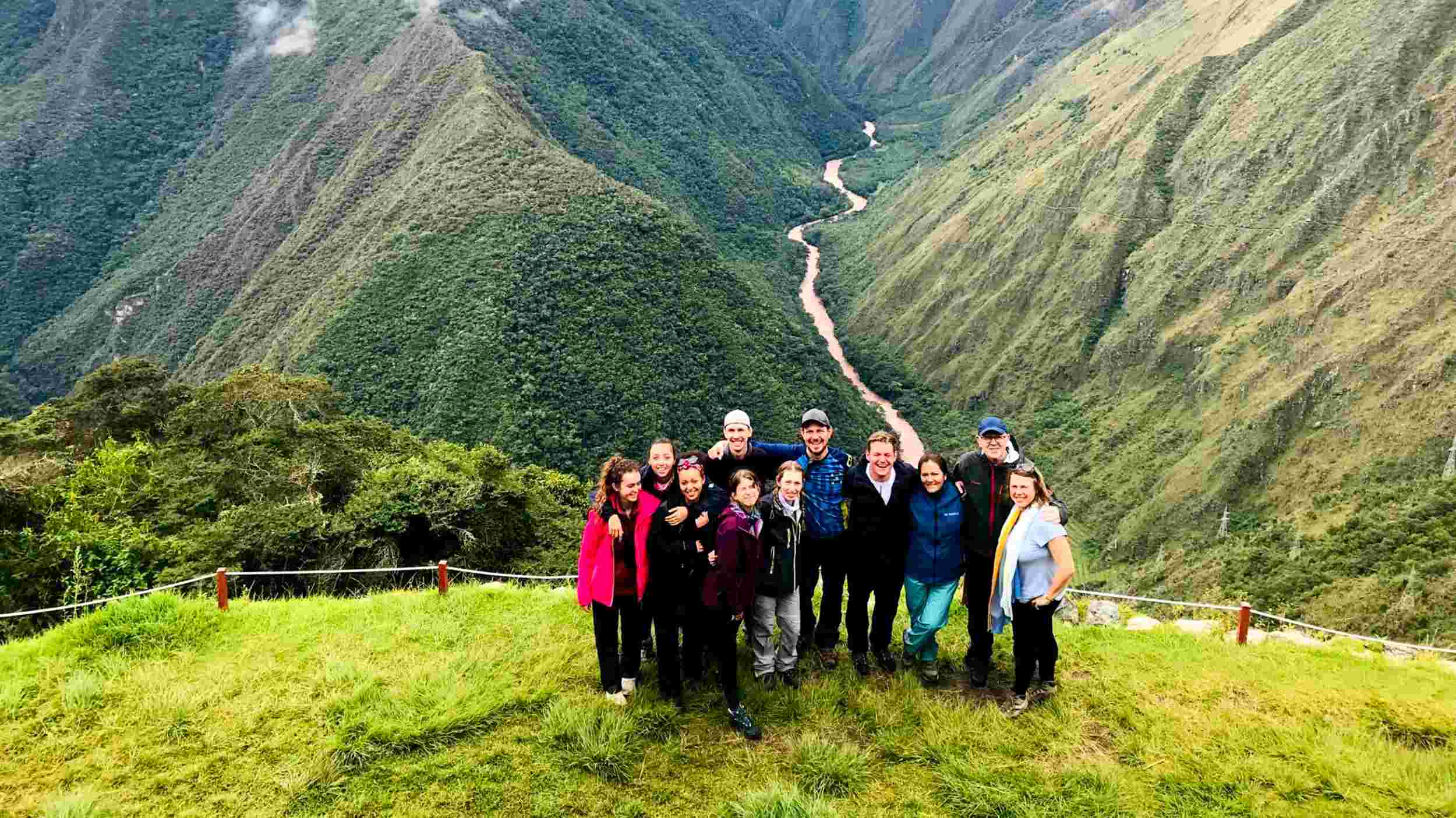 View of Machu Picchu - Short Inca trail to Machu Picchu