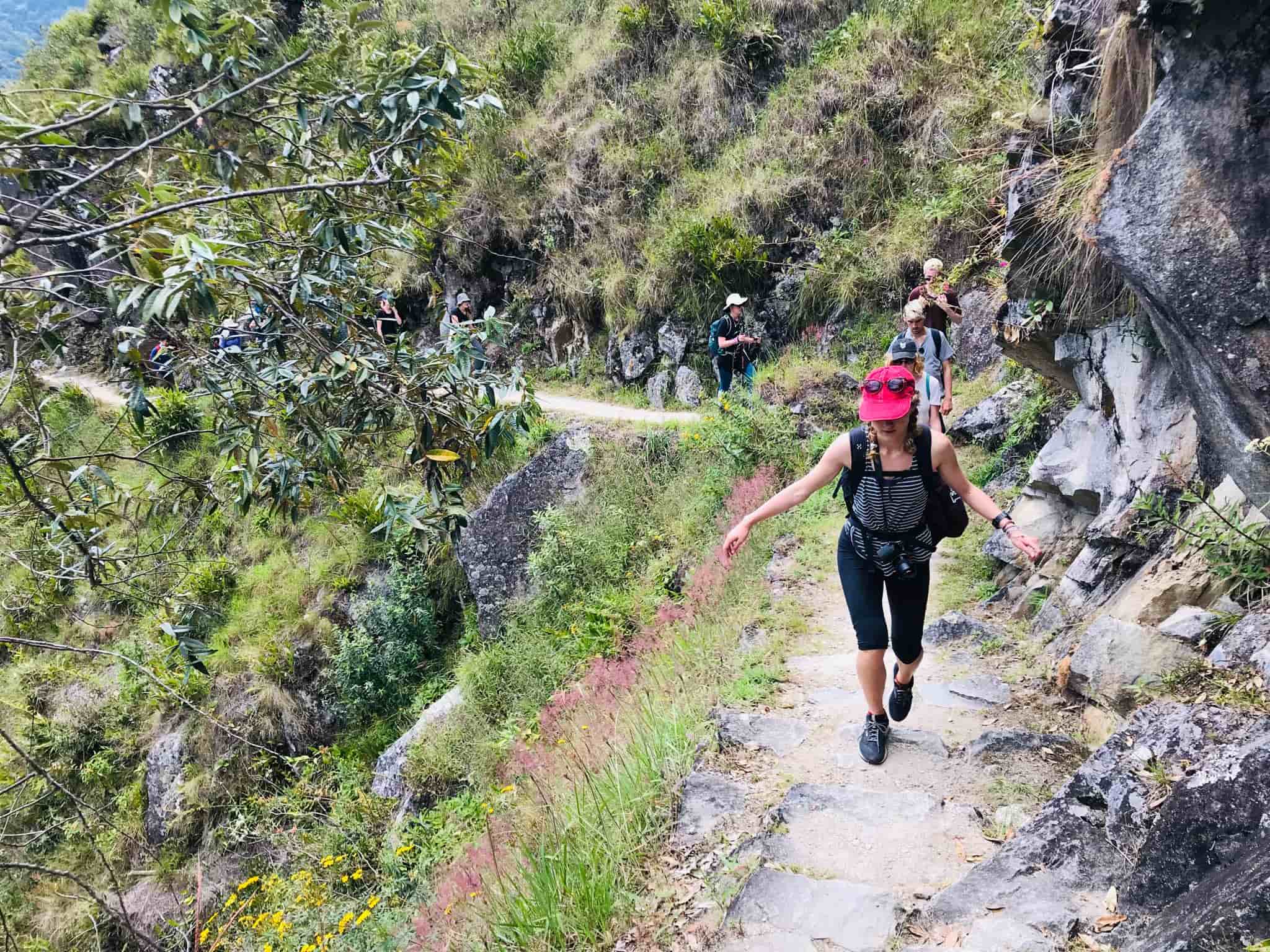 Day 1 of the trek- Short Inca trail to Machu Picchu