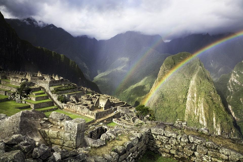 Machu Picchu Rainbow- Machu Picchu Day trip with Vistadome Train