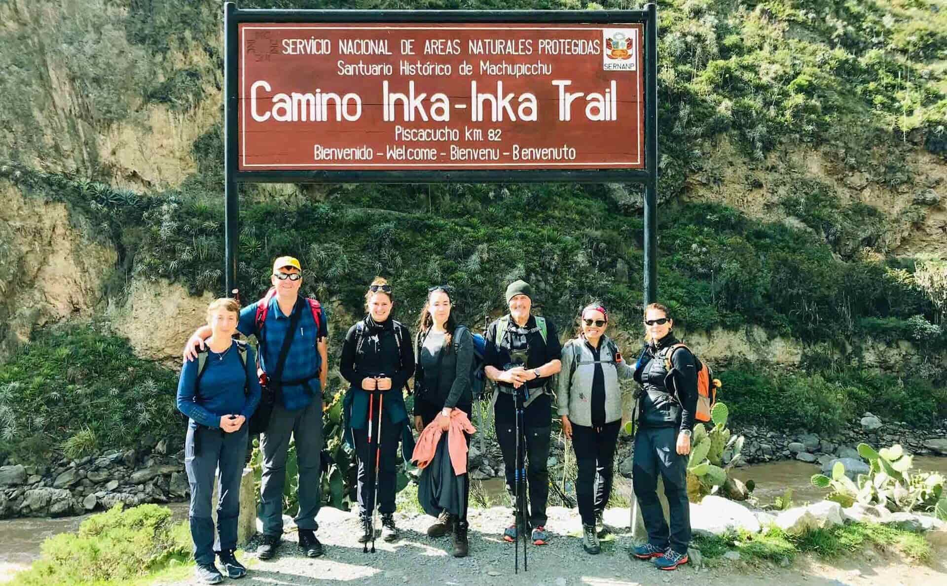 Where does the Inca Trail to Machu Picchu start?