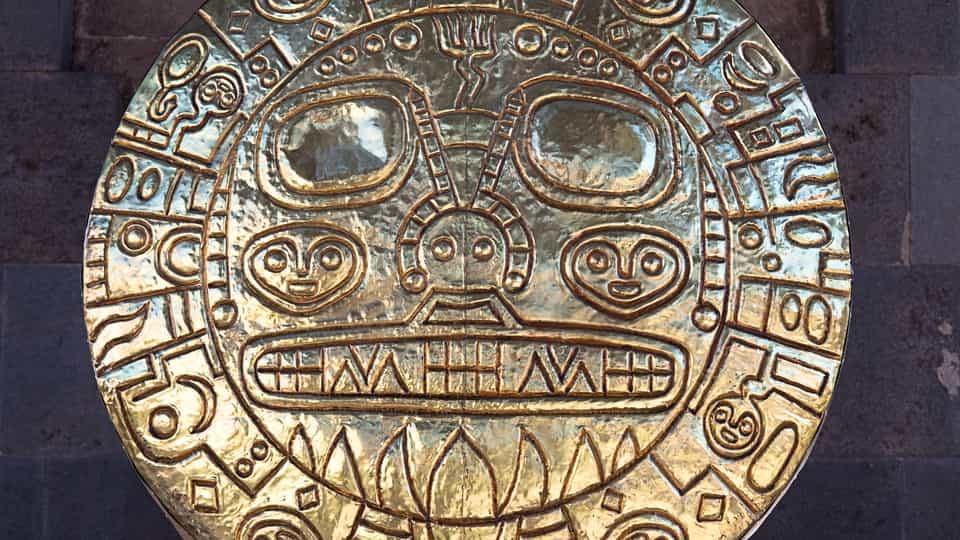 Inca Gods - The Golden disk
