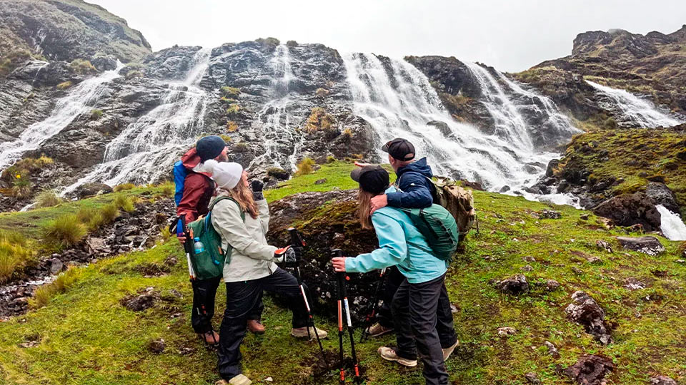 Qanchis Paqcha Waterfall | Trexperience Qanchis Paqcha Waterfall