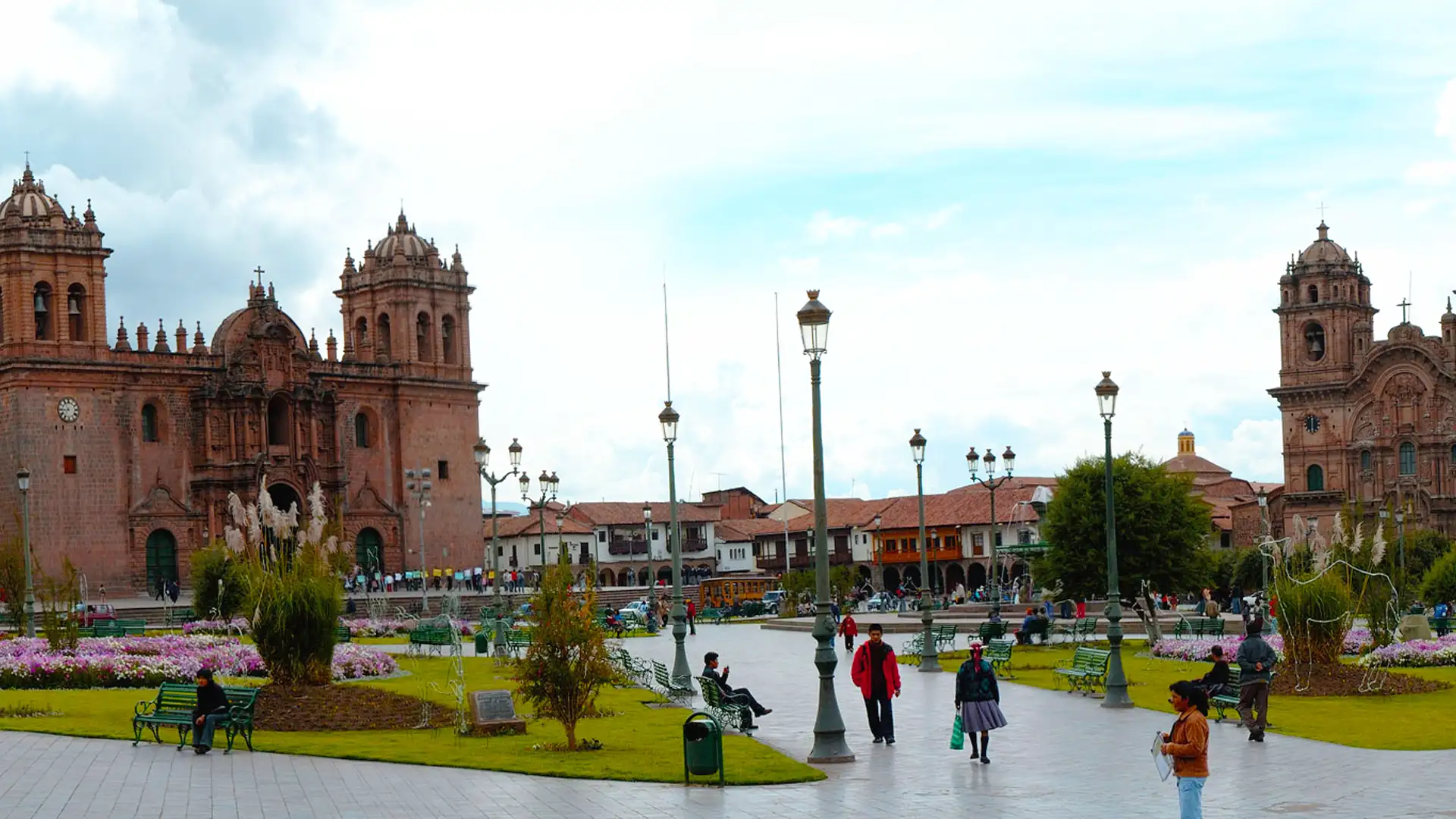 Cusco Main Square - Panoramic Photo