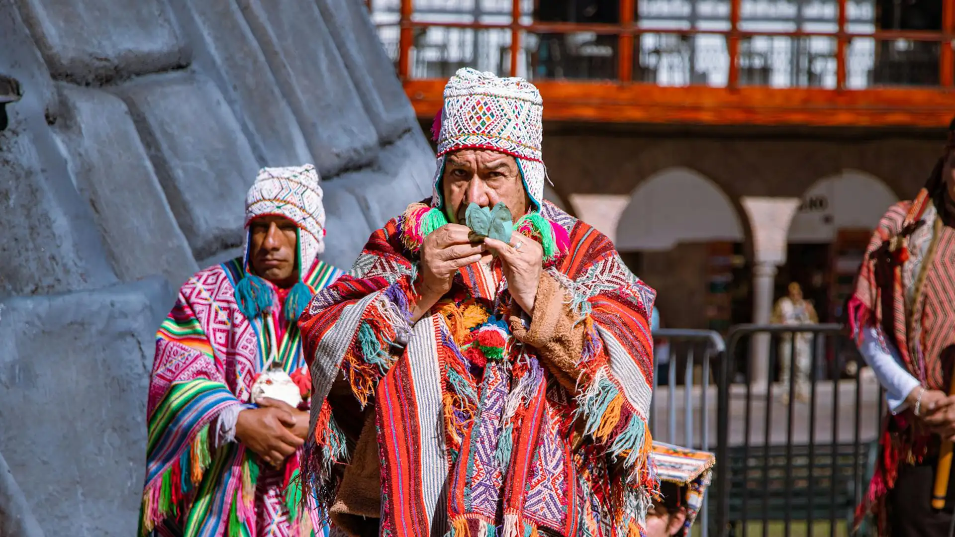 Coca tea - Ritual ceremony