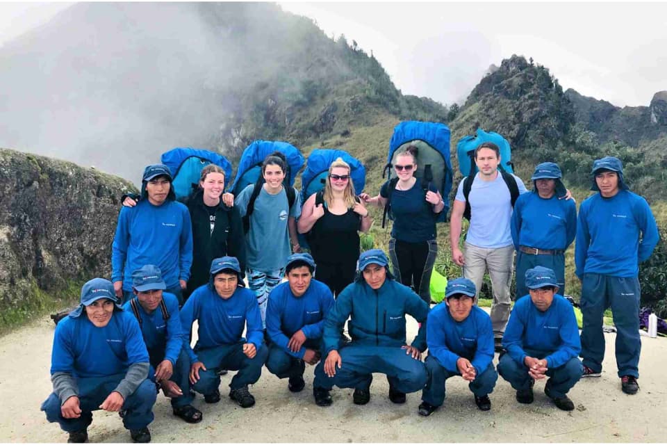 View of Machu Picchu on the last day Inca Trail Private Tour