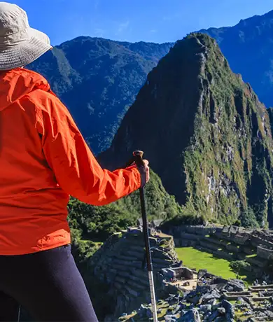 Machu Picchu view - Deluxe Inca Trail 5 days