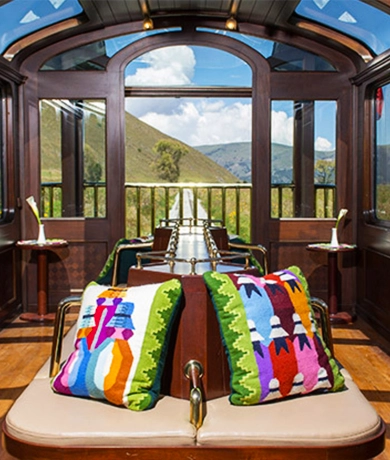 Observatory car Machu Picchu Day trip with Vistadome Train