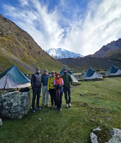 Campamentos del trek Salkantay
