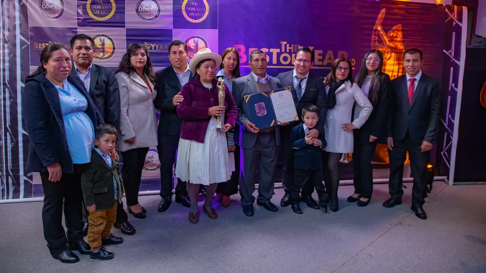 Trexperience team at Inka Dorado Awards in 2024