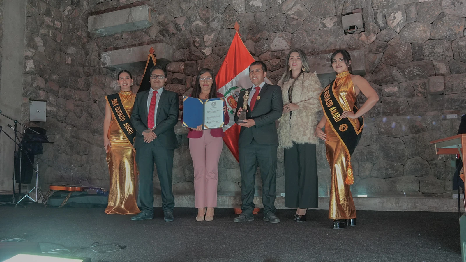 TreXperience team at Inca Dorado Awards 2026