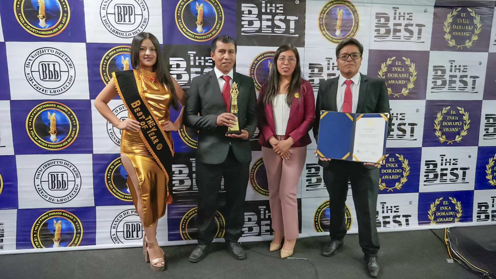 TreXperience team at Inca Dorado Awards