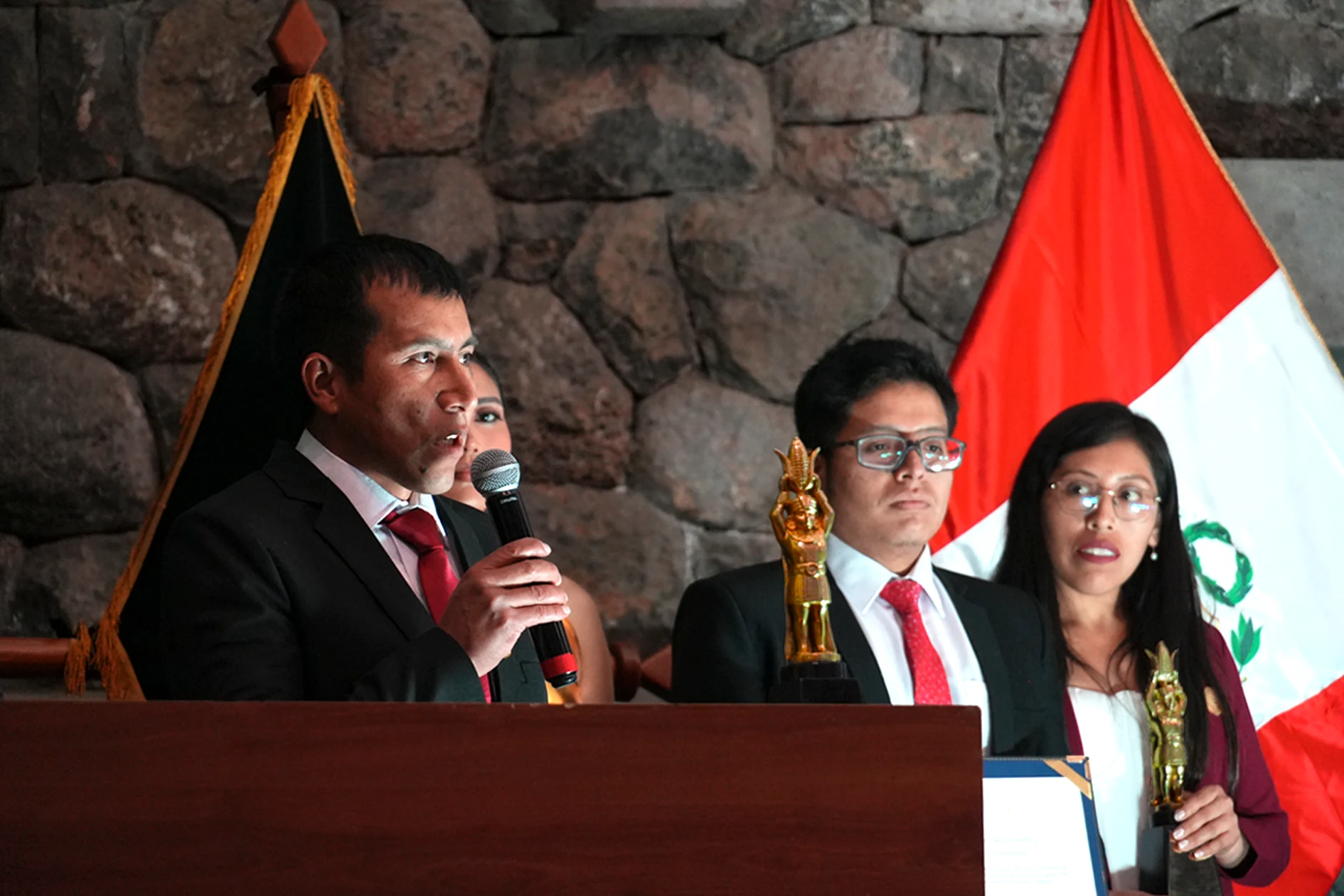 TreXperience team at Inca Dorado Awards