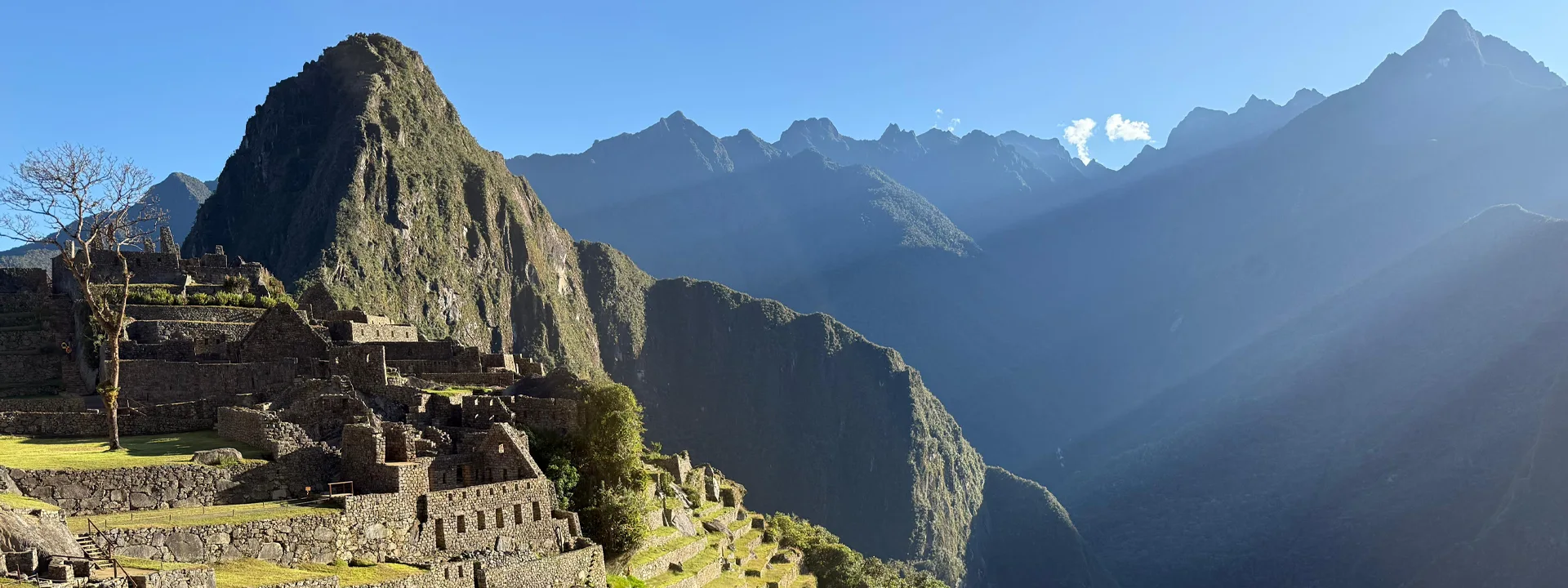 Mountains of Machu Picchu at sunset | TreXperience