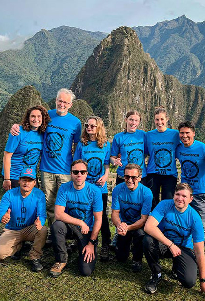 A group of tourist in Machu Picchu | TreXperience