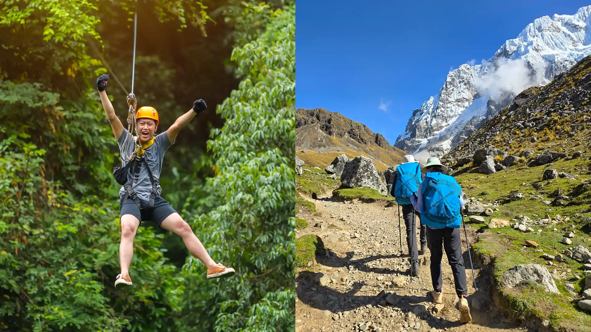 Inca Jungle vs Salkantay Trek | TreXperience