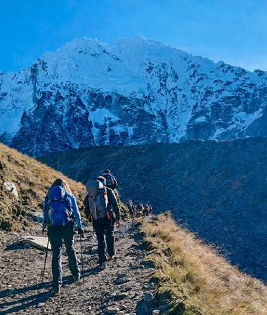 Luxury Salkantay trek to Machu Picchu