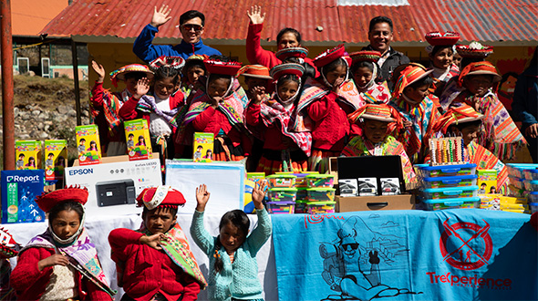 Community service of TreXperience in Qelqanqa | TreXperience