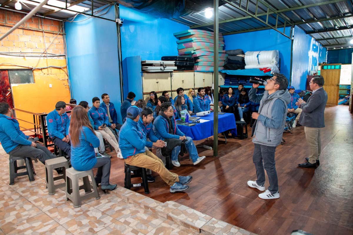 Responsible water use training in the TreXperience facilities Responsible water use training in the TreXperience facilities
