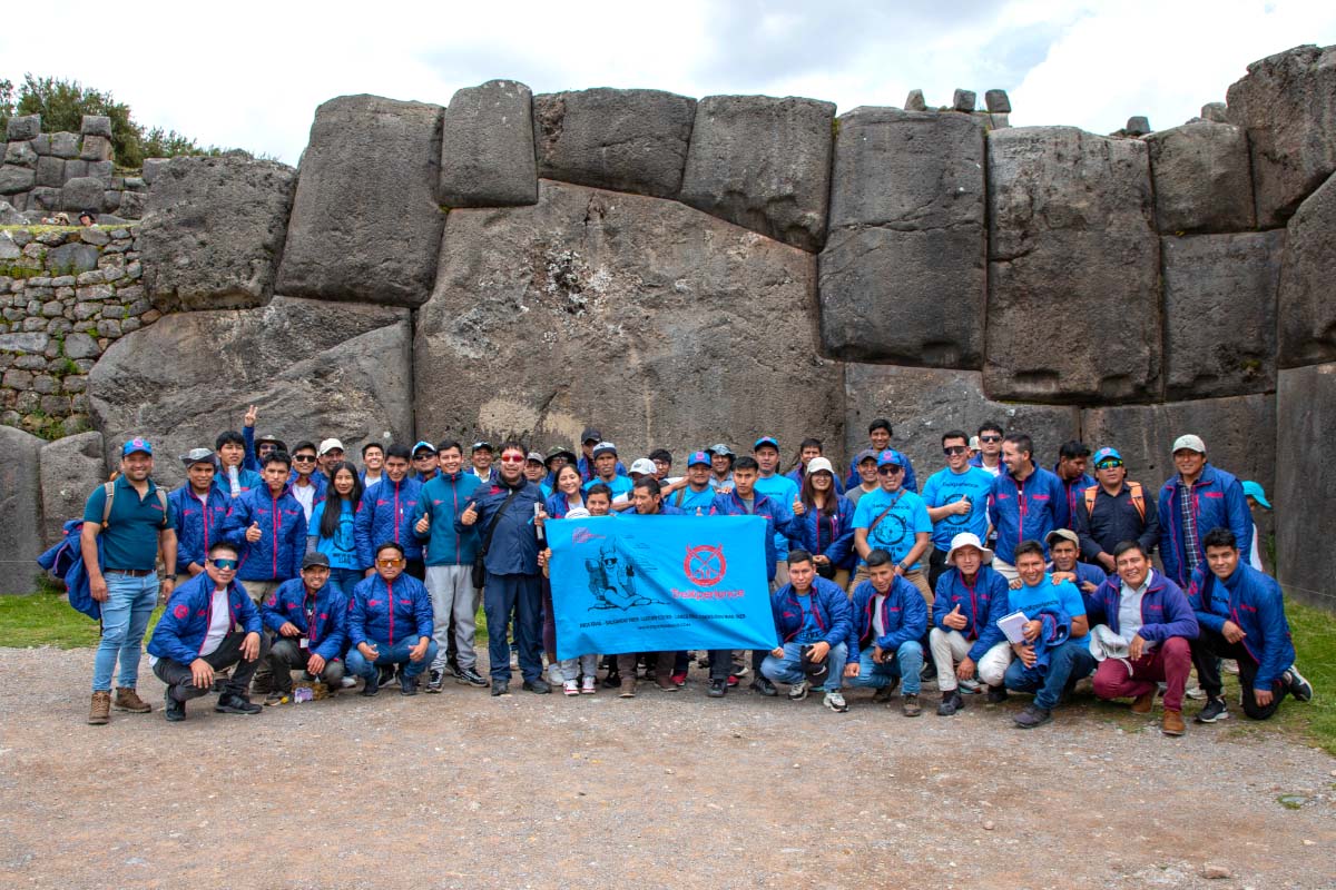 TreXperience Office Staff at the Sacsayhuaman fortress TreXperience Office Staff at the Sacsayhuaman fortress
