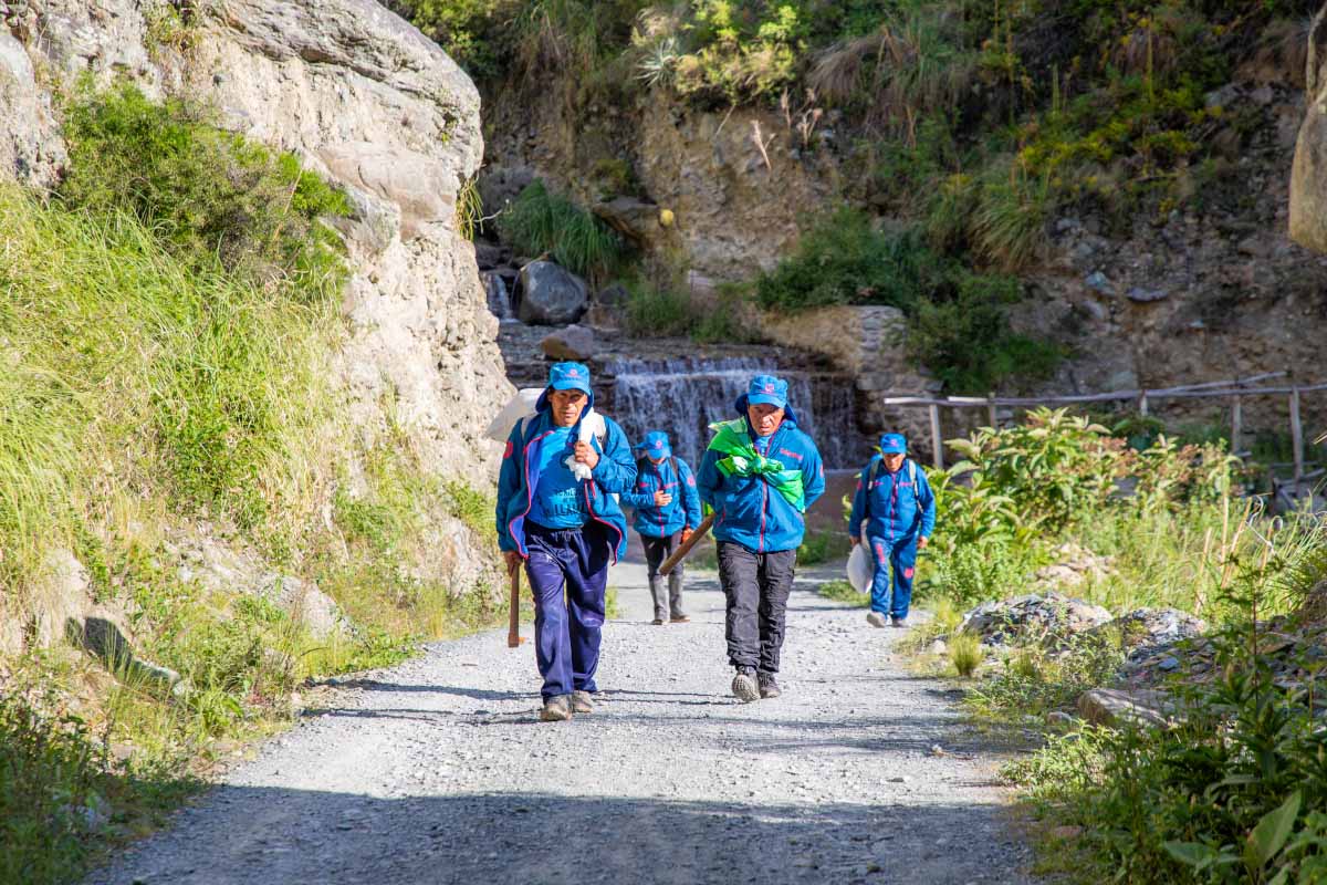 Porters walking | TreXperience