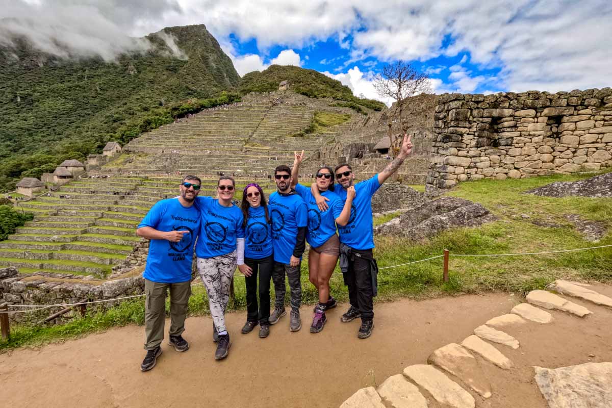 TreXperience tourists in Machu Picchu TreXperience tourists in Machu Picchu