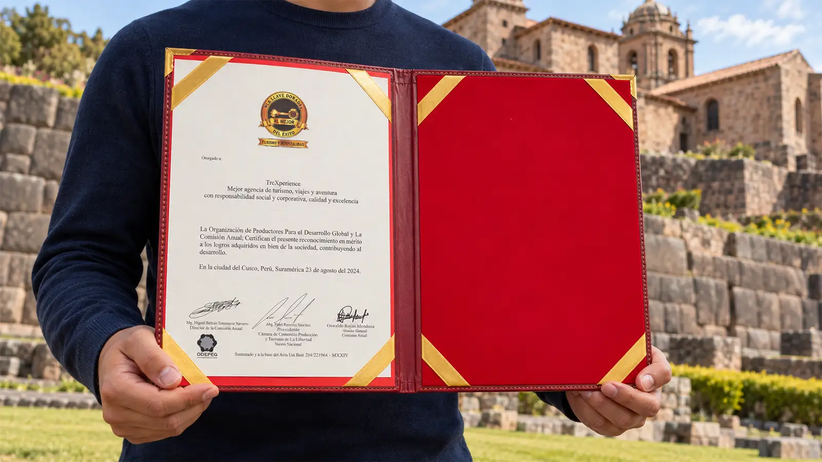 La Llave Dorada del Exito certification | TreXperience