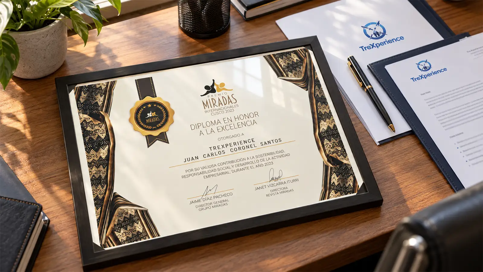 Miradas certification 2023 to TreXperience