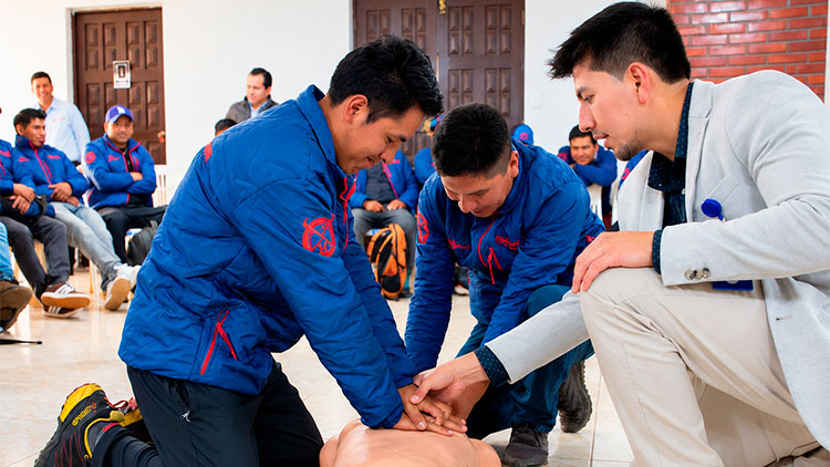 Capacitación en primeros auxilios | TreXperience