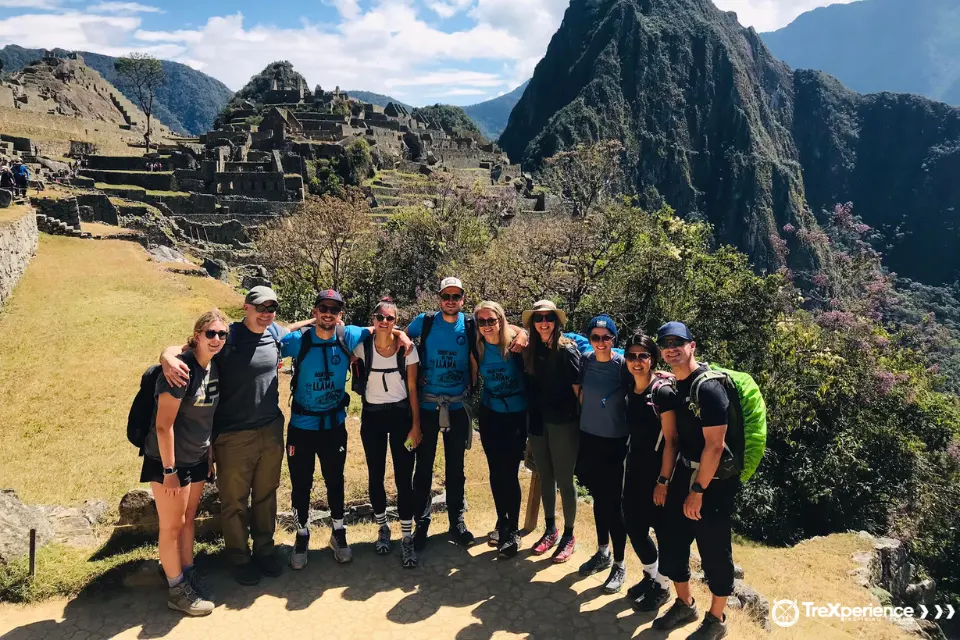 Grupo de TreXperience en Machu Picchu | TreXperience