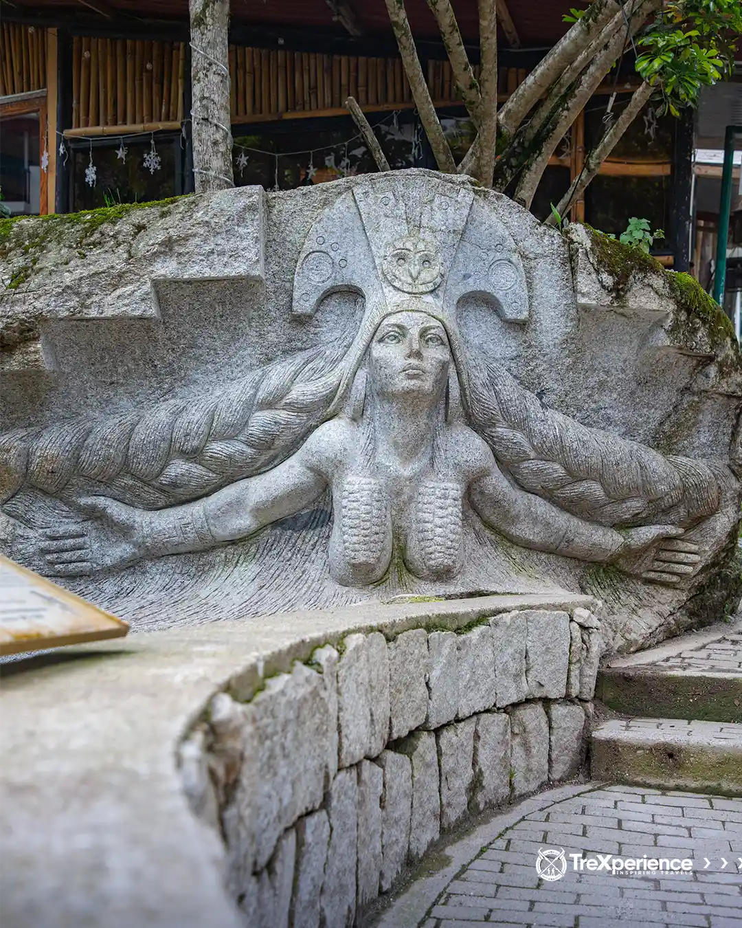 Pachamama Sculpture in Aguas Calientes Machu Picchu | TreXperience