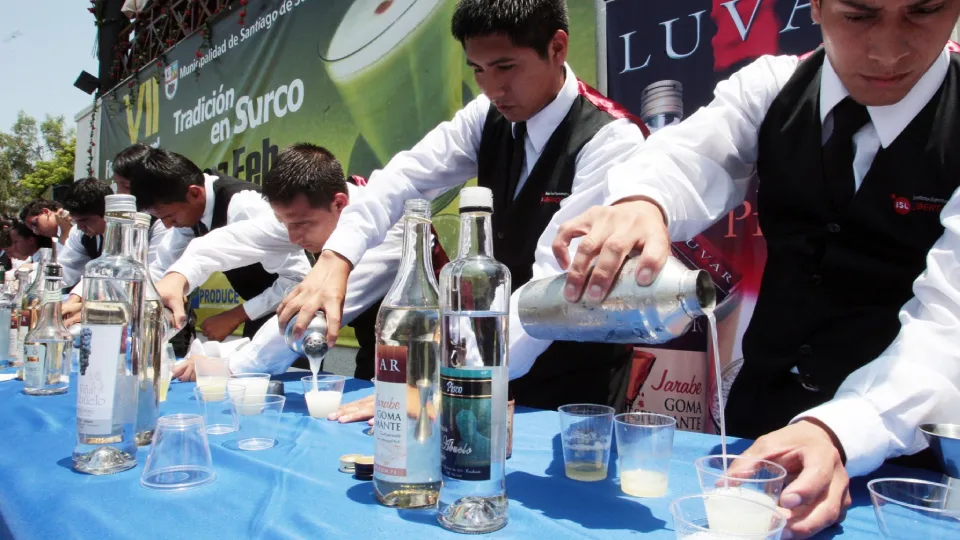 Bartenders making Pisco | TreXperience