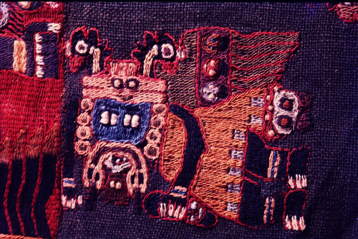 Nazca embroidered textile | TreXperience Nazca embroidered textile | TreXperience