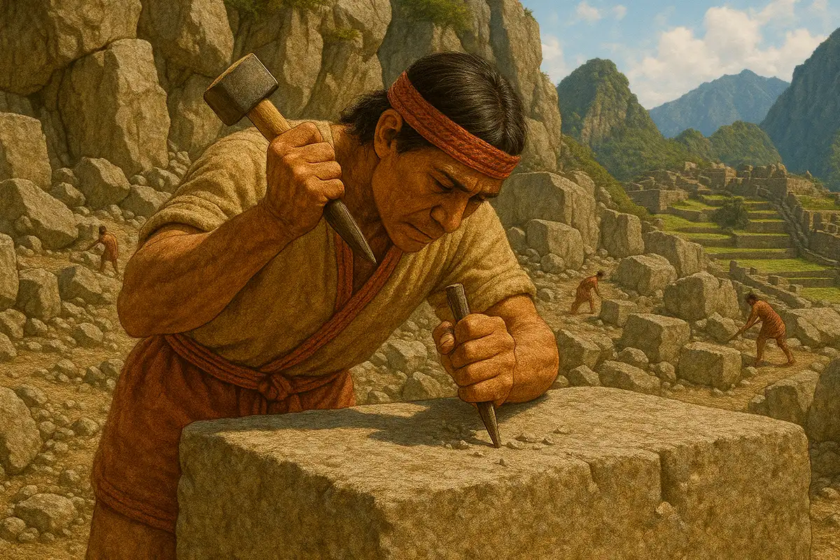 builder machu picchu stone carved | TreXperience