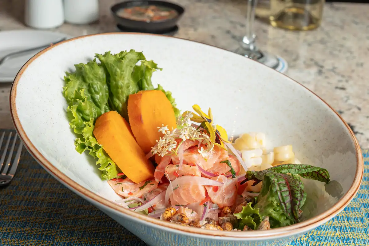 Ceviche de trucha | TreXperience Ceviche de trucha | TreXperience
