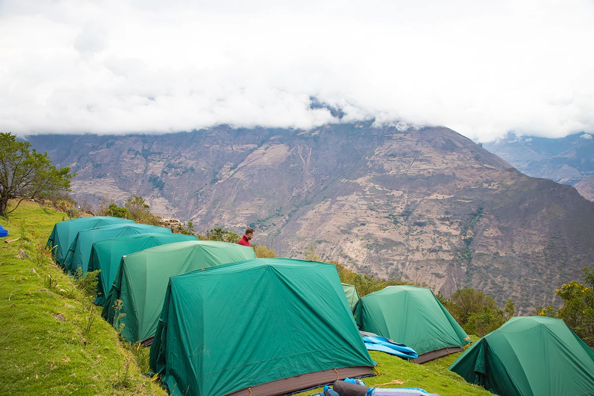 Choquequirao Trek campsites | TreXperience