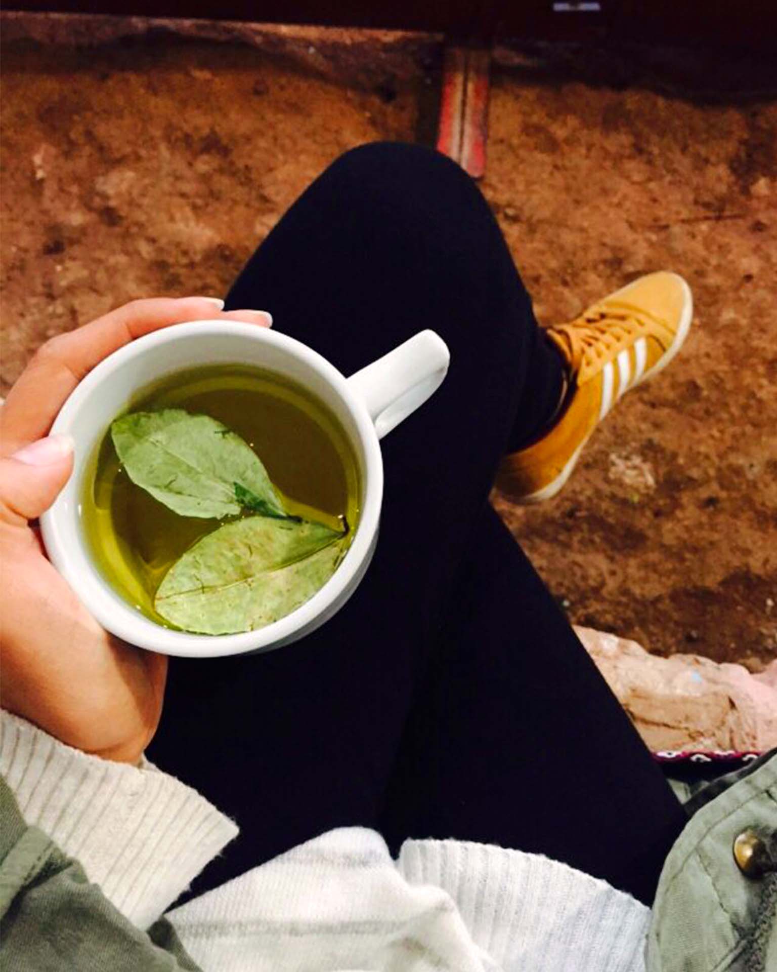 Natural coca leaf tea Altitude sickness in Cusco Peru | TreXperience