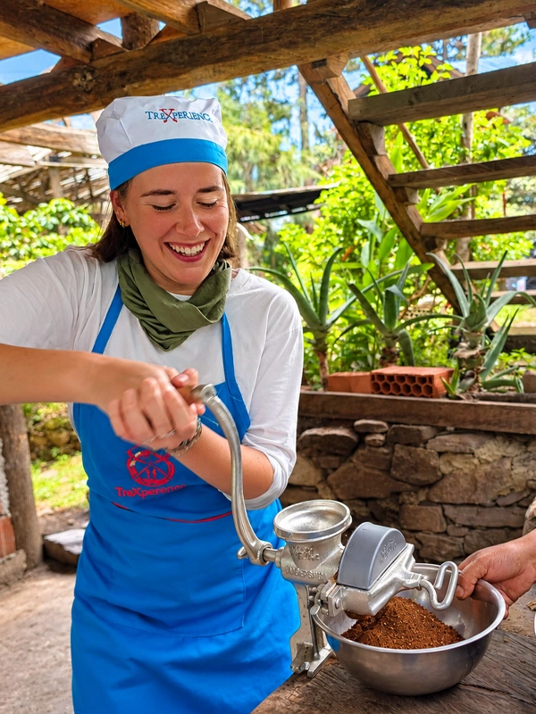 Preparación de Café peruano Preparación de Café peruano | TreXperience