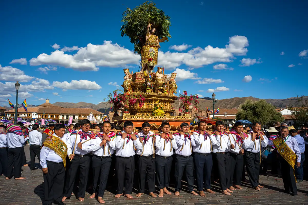 San Sebastian en el Corpus Christi en Cusco | TreXperience