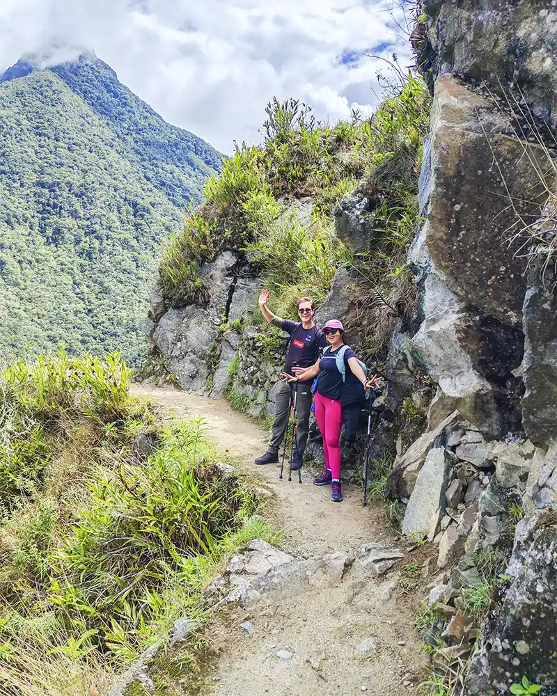Couple enjoying the Short Inca Trail Couple enjoying the Short Inca Trail | TreXperience