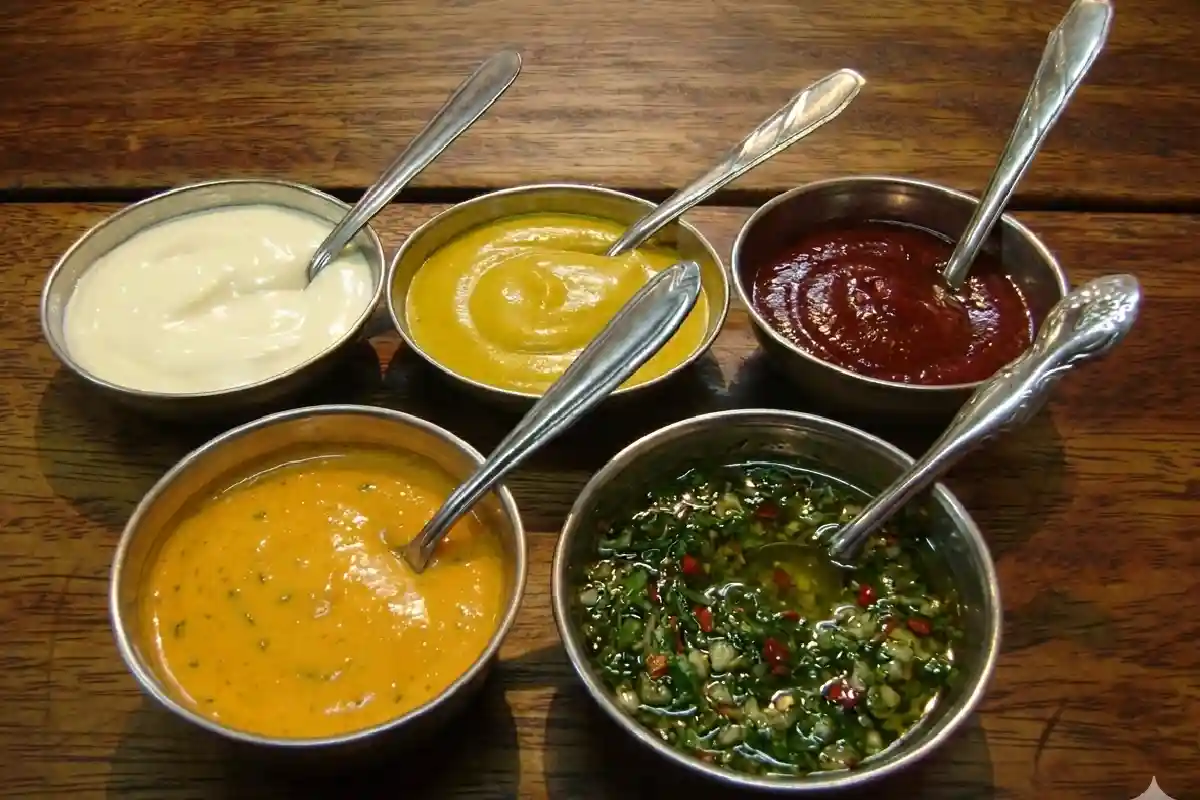 Pollo a la brasa side sauces | TreXperience