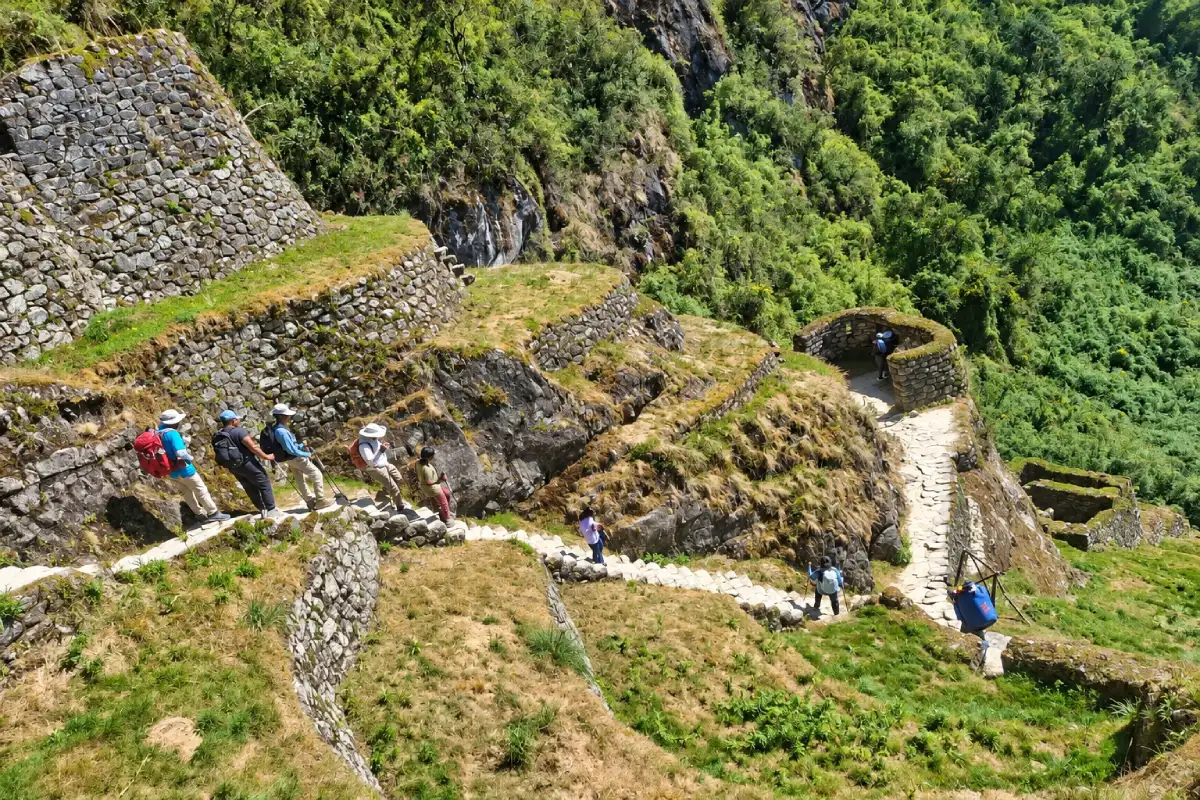 Bajada por sendero inca | TreXperience