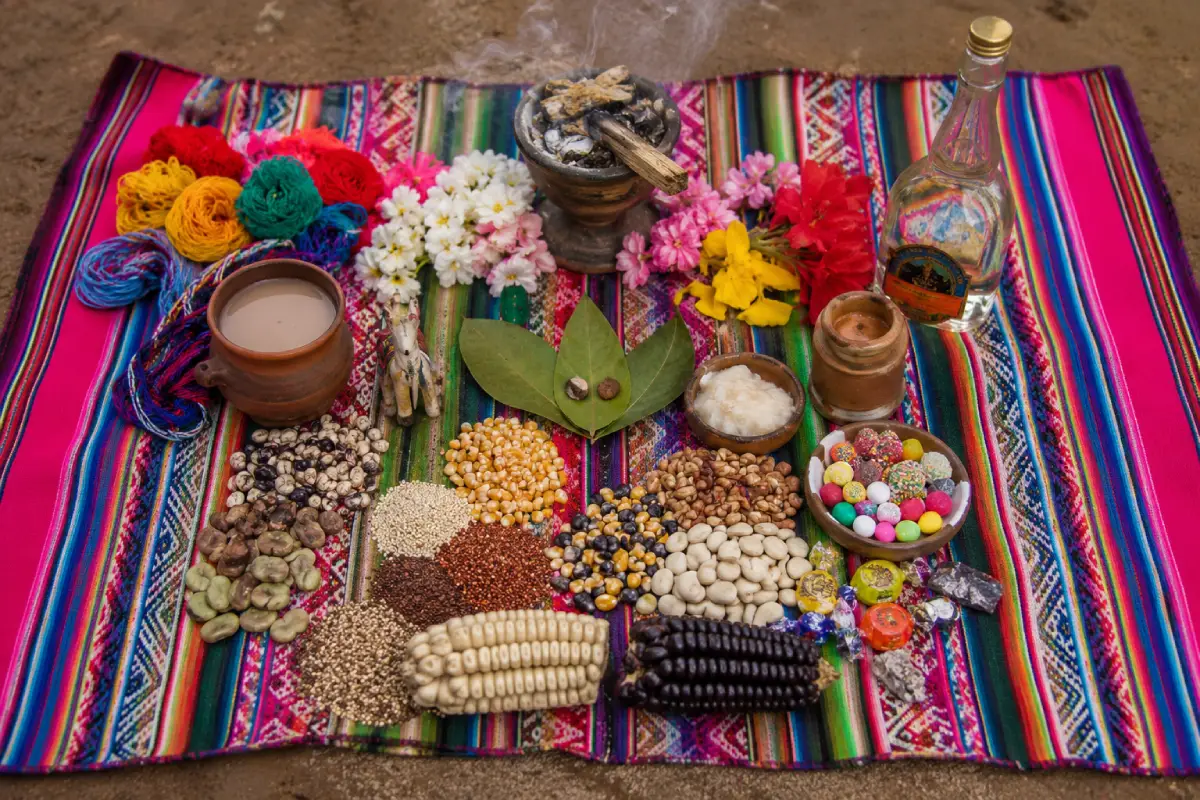 Elementos de Ofrenda a la Pachamama | TreXperience Elementos de Ofrenda a la Pachamama | TreXperience