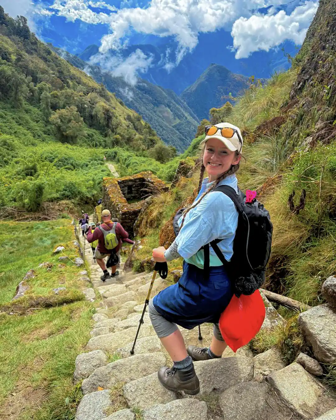 Enjoying the hike to Machu Picchu | TreXperience