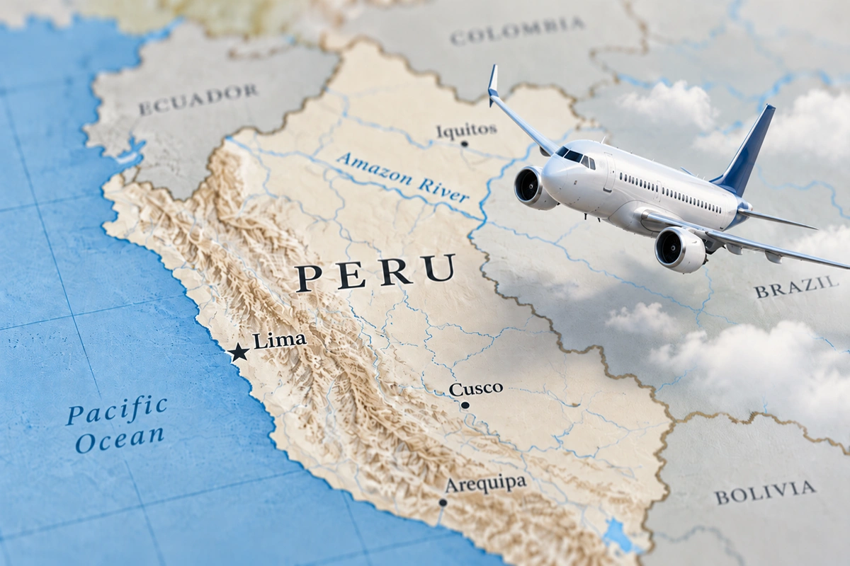 Getting Peru by plane from United State