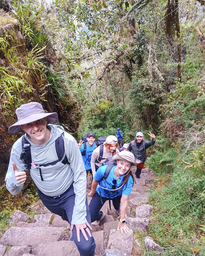TreXperience group enjoying the Inca Trail 2027 TreXperience group enjoying the Inca Trail 2027
