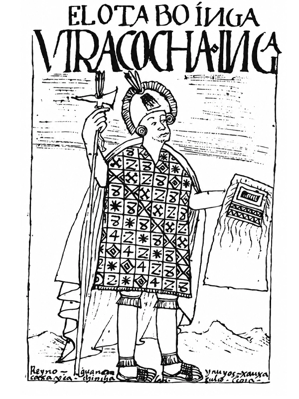 Octavo Inca en la ilustracion de Guaman Poma de Ayala octavo inca en la ilustracion de Guaman Poma de Ayala | TreXperience
