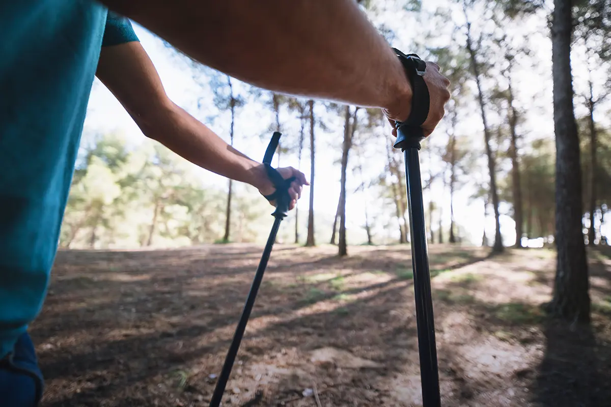 how to use trekking poles wrist straps | TreXperience